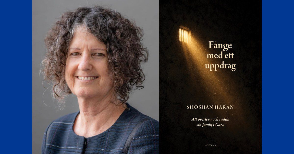 Shoshan Haran och boken Fånge med ett uppdrag